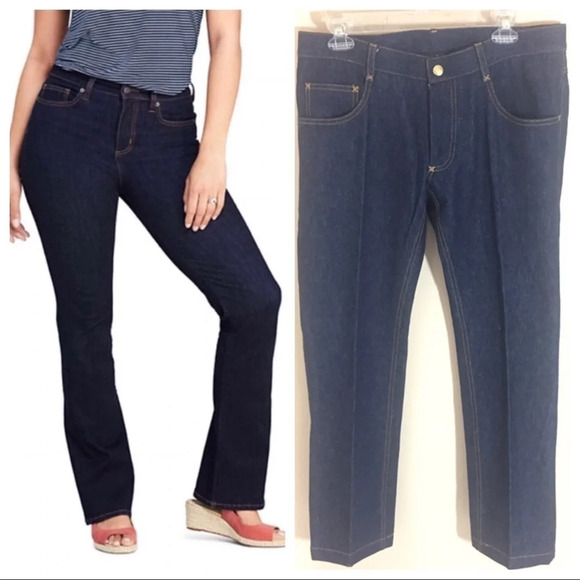 Dolce & Gabbana Dark Rinse Bootcut Jeans - Picture 1 of 8